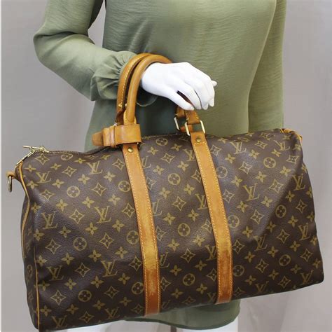 louis vuitton keepall 45 ebay|Louis Vuitton Keepall bandouliere monogram.